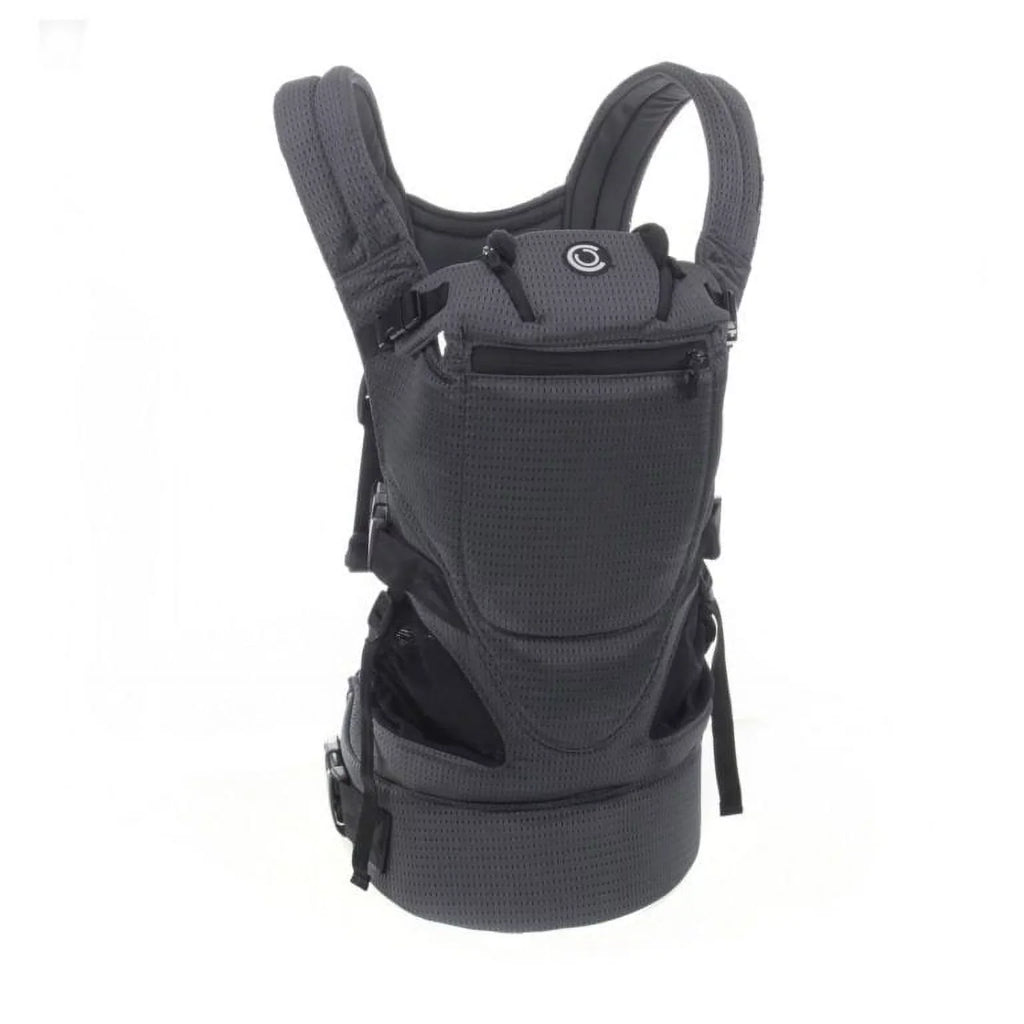 Newborn, Infant, Charcoal Contours Carrier, Gray Mesh, Size Baby Love One 3-Position Toddler,