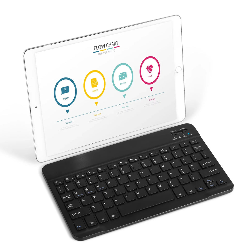Onyx Combo All Keyboard Keyboard Bluetooth for Slim Rechargeable Pro Mouse Bluetooth and Ergonomic Ultra 30 Full-Size and ZTE Mouse - and 5G Enabled Mac/Tablet/iPad/PC/Laptop Black Axon