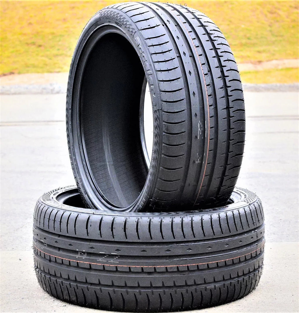 GT500 X-Runner, Performance (TWO) High 255/45R18 2007-10 A/S Phi Fits: Mustang Tires 2005-13 of XL Shelby 2 Toyota Accelera 255/45ZR18 Ford Pair 103Y Tacoma