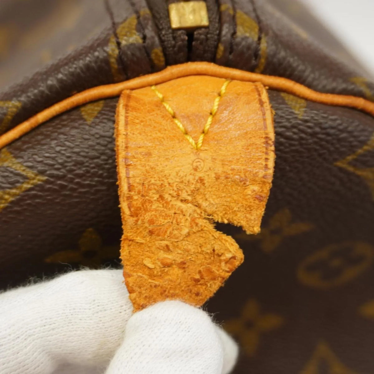 55 Keepall Bag M41424 (Good) Brown Louis Monogram Vuitton Boston Pre-Owned Women's Men's