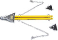 Kit Towing System Tow Yellow Bar Mount Adjustable Bar w/Chains Jeep Bumper with Adjustable Compatible Car Truck RV 5000lb HPDAVV Tow /
