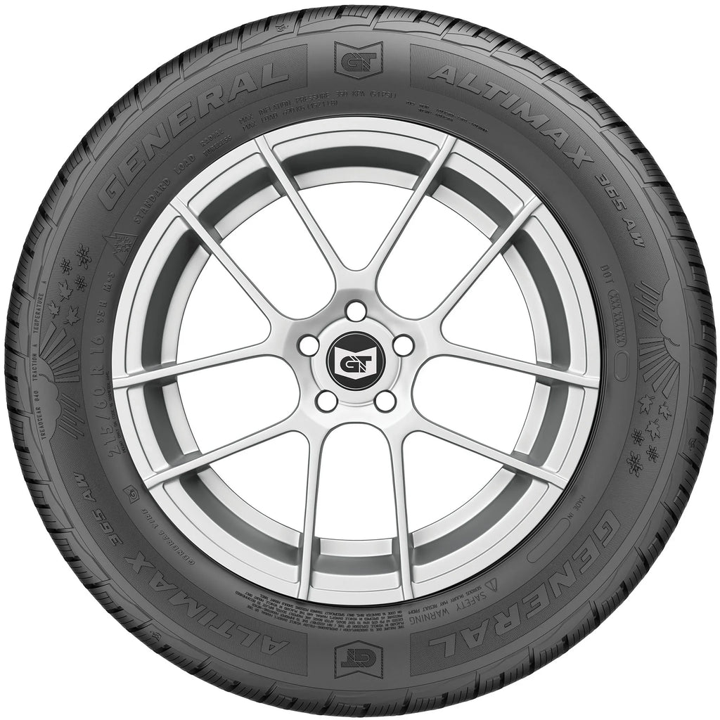Tire All Weather 365AW 99H BW 225/60R17 Altimax General