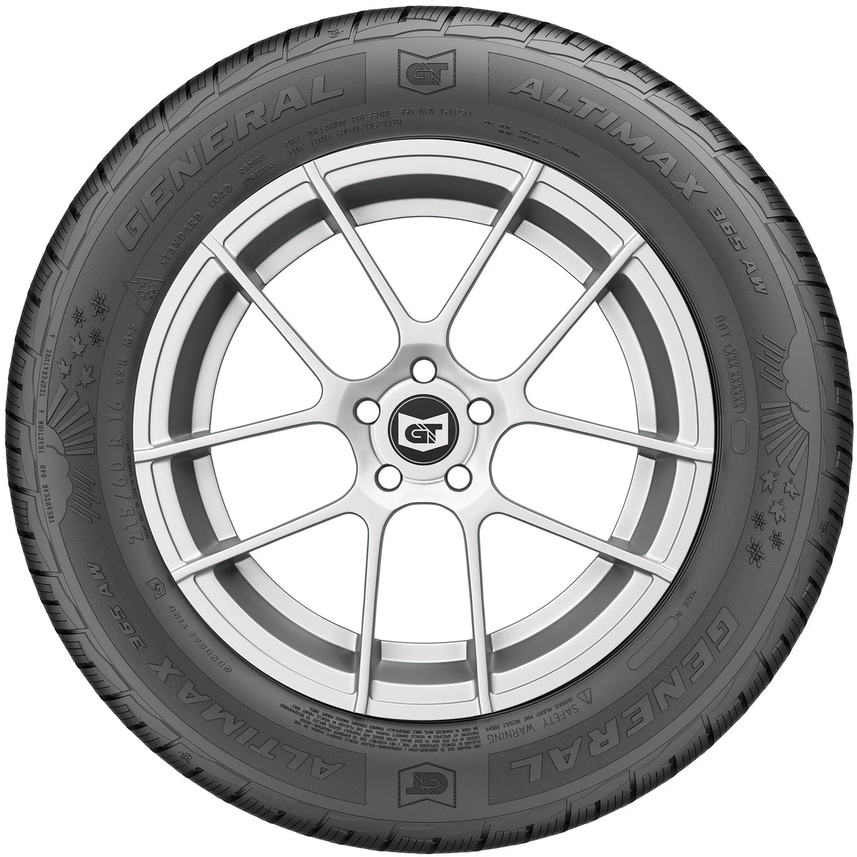 Tire All Weather 365AW 99H BW 225/60R17 Altimax General