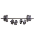 Set lb Dumbell lb. 20 Two Four lb., Full & and Dumbbell lb. 10 5 6-foot Bar 105 Weight Bars Two Weights, Length Four and Featuring Barbell