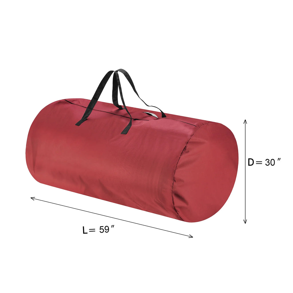 Totes - ft. Tree Canvas - Tree 5700 Tiny 12 Storage 83-DT5563 Christmas Extra Red - Large Bag Tim