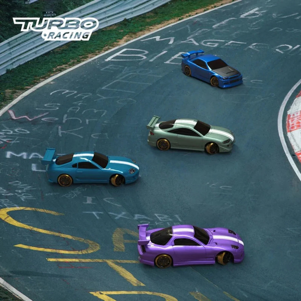 Racing Car C61 Turbo Drift 1:76
