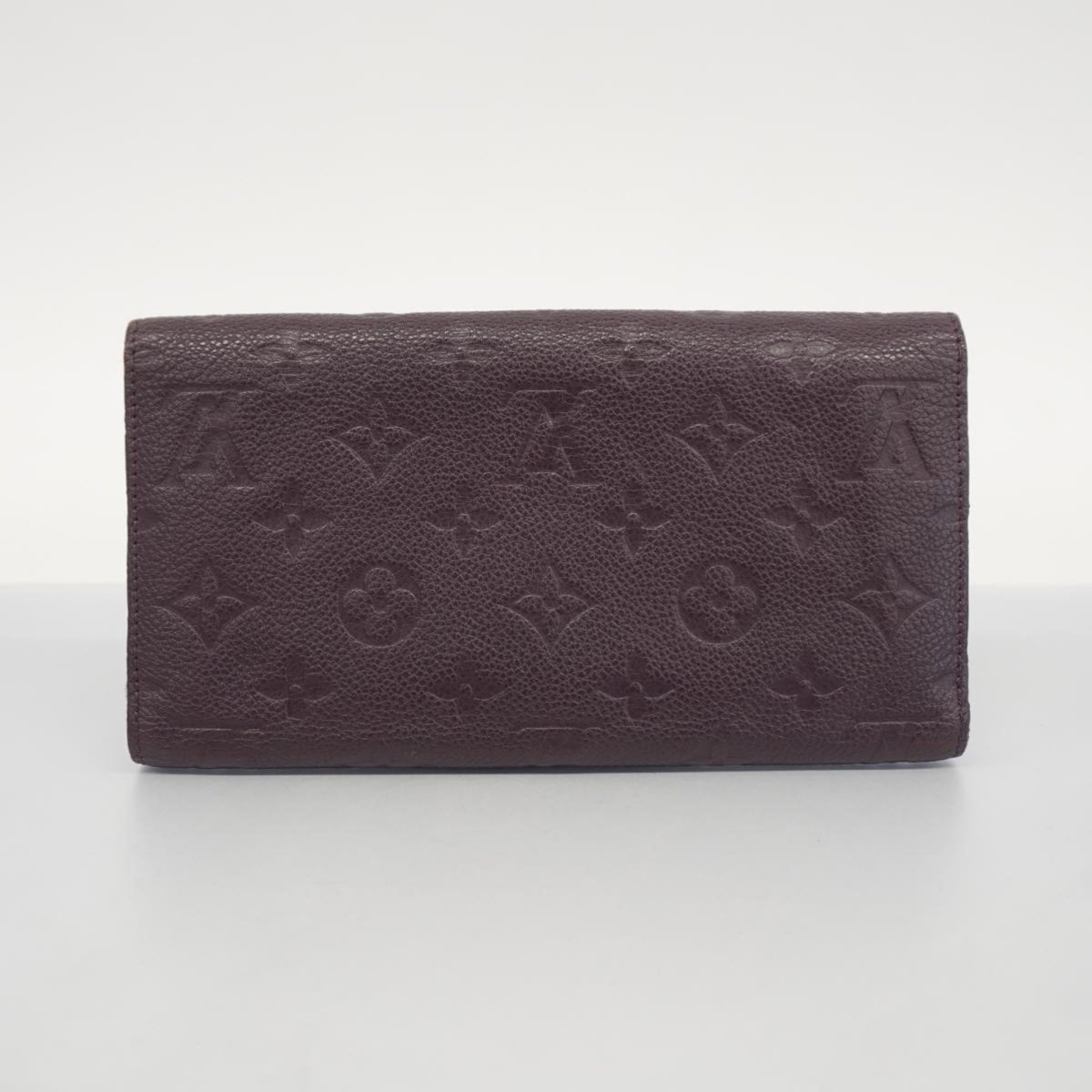 (Good) Monogram Ladies Virtuose Vuitton Long Louis Tri-fold Orb Wallet Portefeuille Empreinte M60294 Pre-Owned
