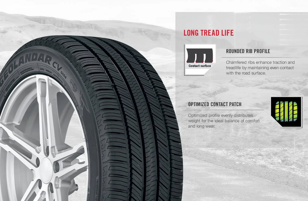 Tire Geolandar 99H All Season G058 225/60R17 BW Yokohama CV