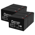 500 Merida PC for Replacement Pack Battery - Electric 9Ah 6 Bike 12V