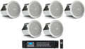 CONTROL 4" 14C/T Amp Speakers+Receiver Restaurant/Bar/Cafe JBL For In-Ceiling 6)