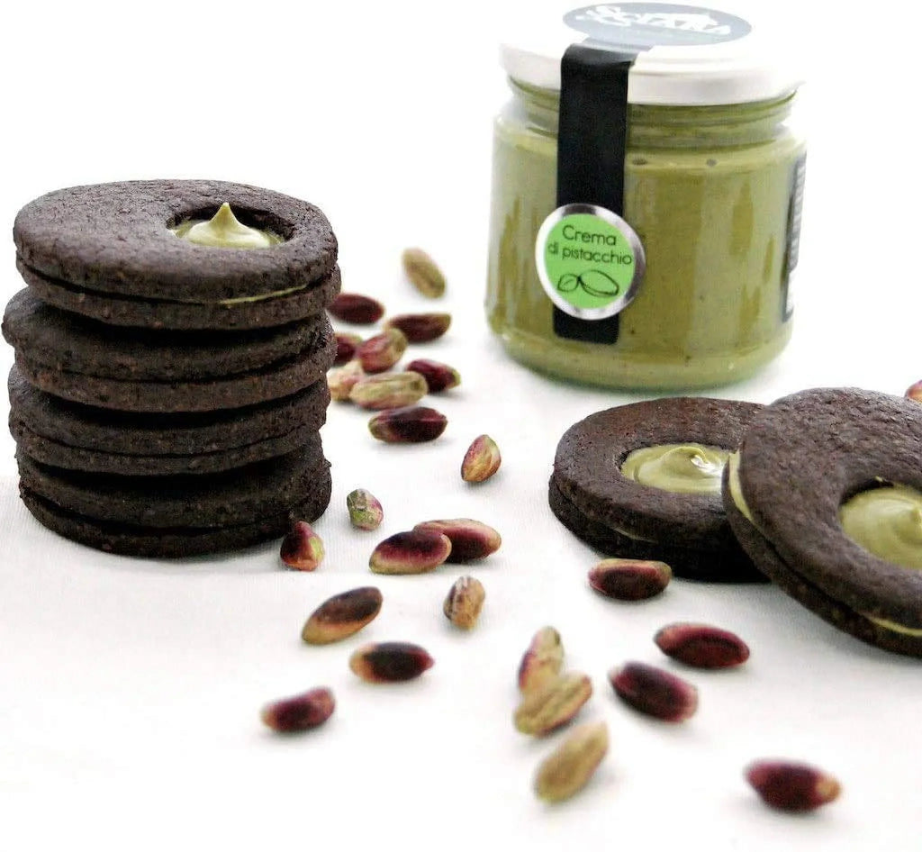 Of Pistachio 190G Bronte Pistachio Spreadable 3) Glass From Oz) Jar Italian Cream (6.7 (Pack