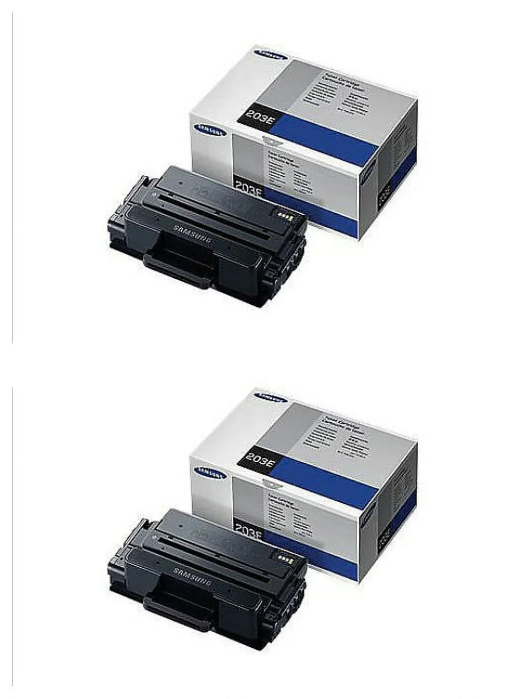 2-Pack MLT-D203E Toner Extra Yield Samsung High Cartridge Black