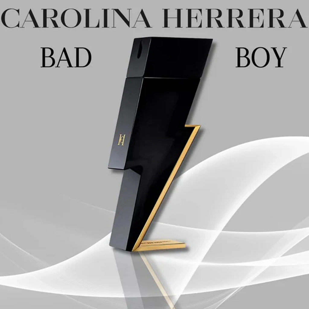 100ml Car_olina'Her_rera Spray Perfume 3.4 de oz Eau Bad Men's Toilette EDT Men's Boy NEW