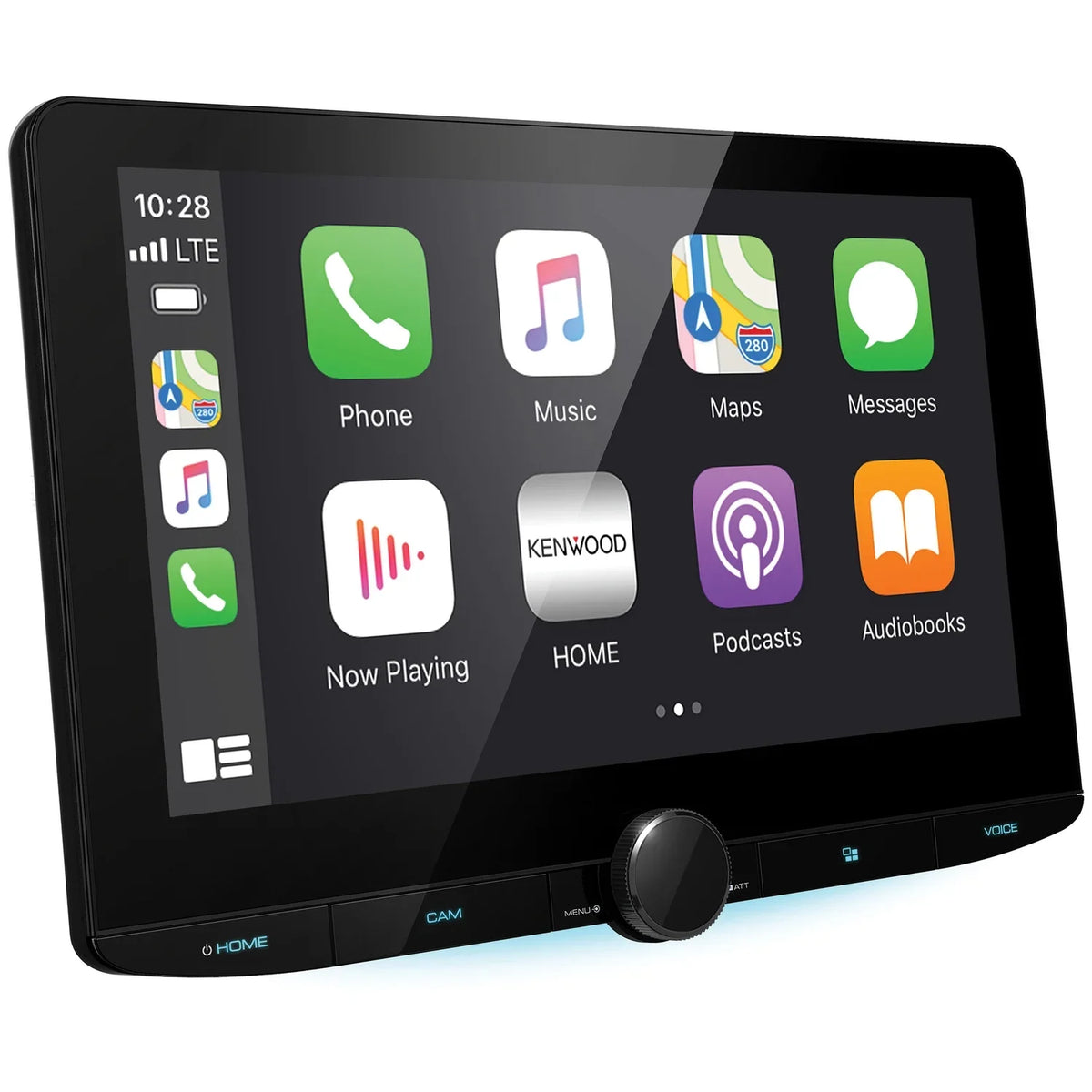CMOS-130 & DDX5707S Receiver Rearview In-Dash Kenwood Double-DIN DVD Camera 6.8-in