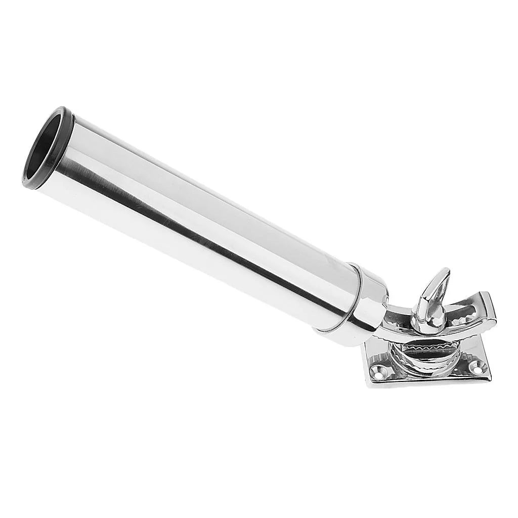 Grade Holder, Pole Roatable, 360 Angle 316 Hardware Adjustable, Degree Fishing Yacht Rod Marine Mounted, Marine Stainless Boat Deck