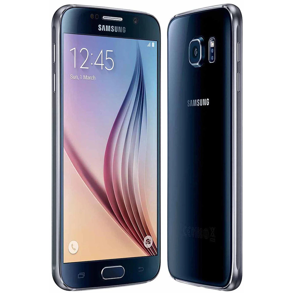 Verizon and Certified Unlocked G920V Samsung - GSM Wireless Galaxy Verizon Black 32GB Android S6 Smartphone Used