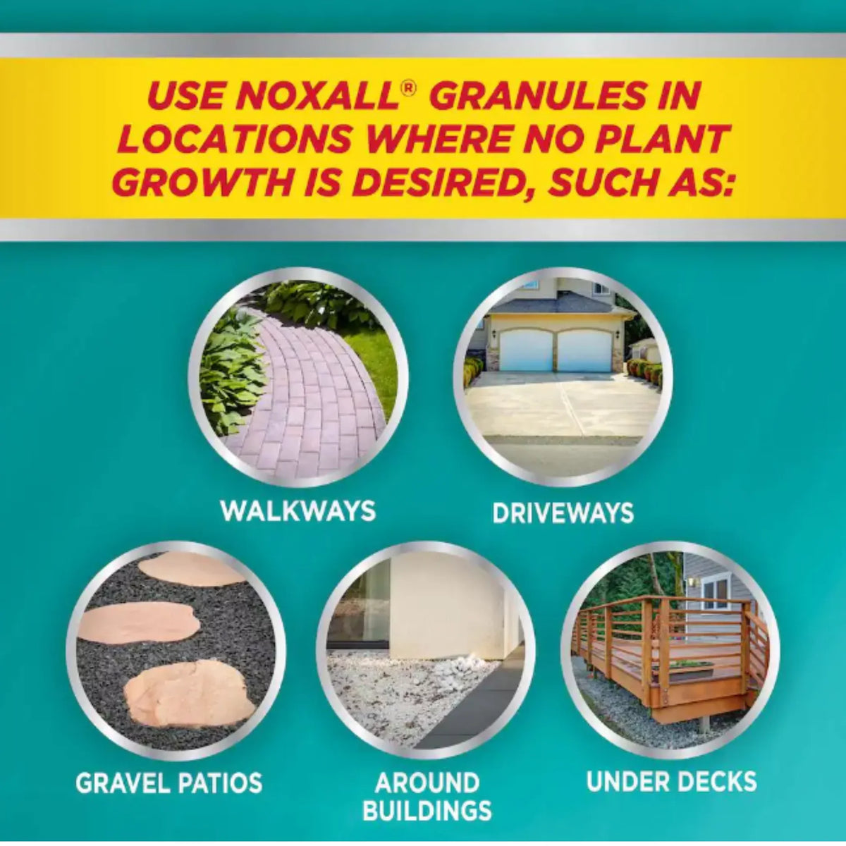 Miller Lilly Bag Noxall Herbicide Vegetation Killer Image 10lb Granules