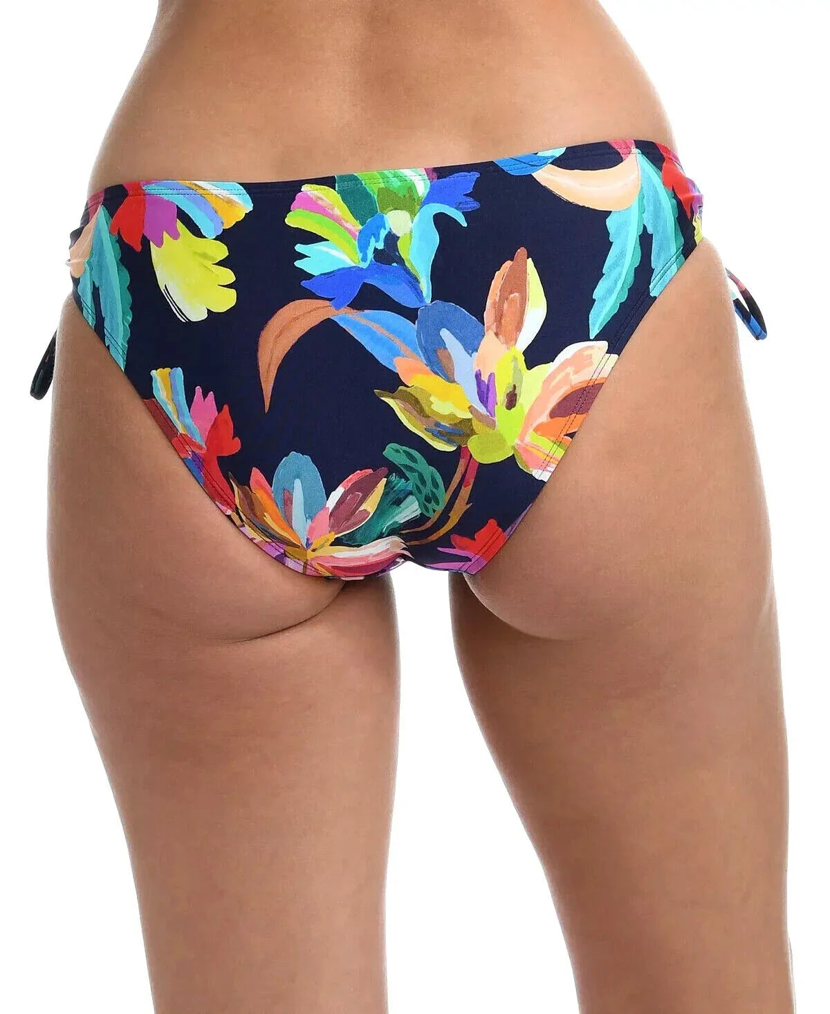 Swim US 16 INDIGO Adjustable La Blanca Side-Tie Bikini Bottom,