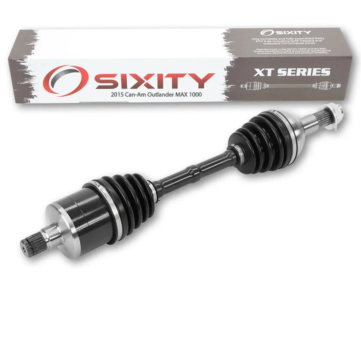 LTD with Outlander EFI MAX Can-Am Rear Sixity XT 4X4 - Left compatible Axle 1000 2015