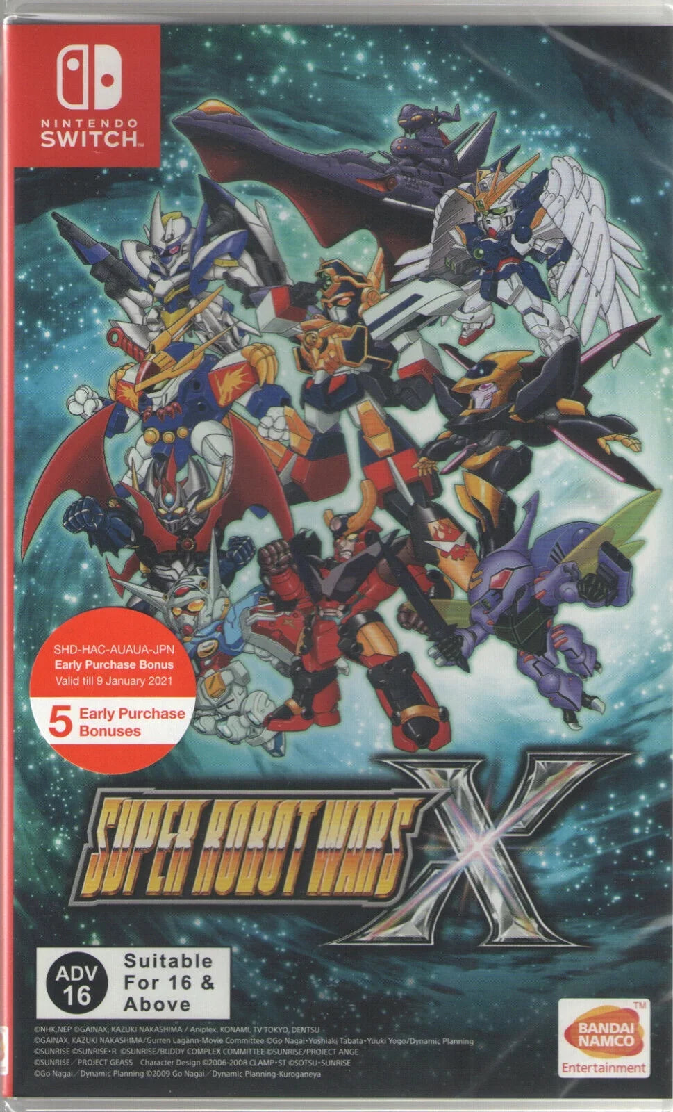 X - (English) SUPER Nintendo WARS Switch ROBOT