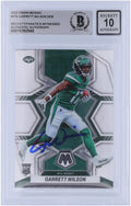 NFL Jets Mosaic Witnessed - Card New Wilson Autographed Authenticated Fanatics Garrett Rookie York Debut Beckett 10 Certified Authentic Fanatics #276 2022 Panini