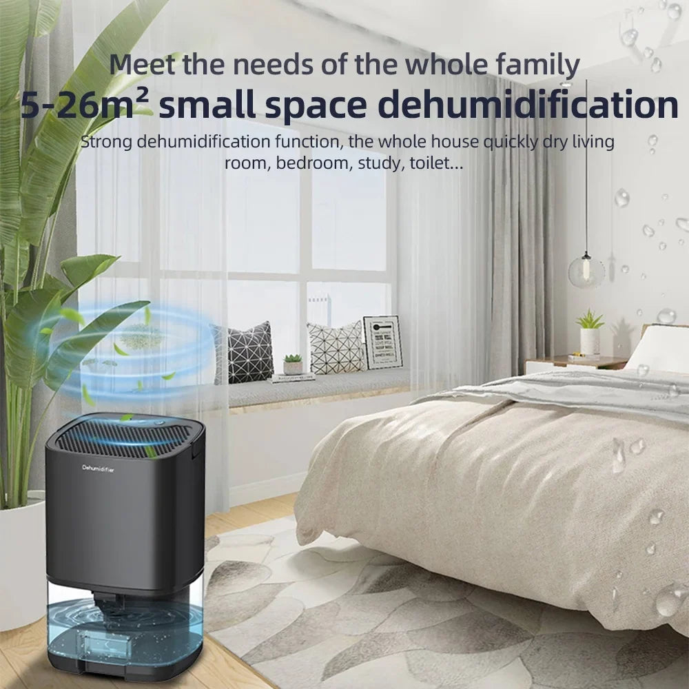 Dehumidifier LED Quiet 34 Basement Small for Lixada Bedroom Home Portable Oz Bathroom Off Auto 7 Shut Colors
