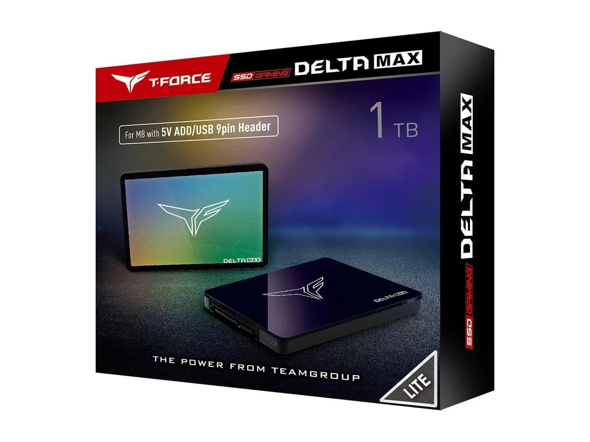 SATA Internal RGB III LITE Drive 3D MAX Team DELTA Group State Solid (SSD) NAND T-FORCE T253TM001T0C325 1TB 2.5"