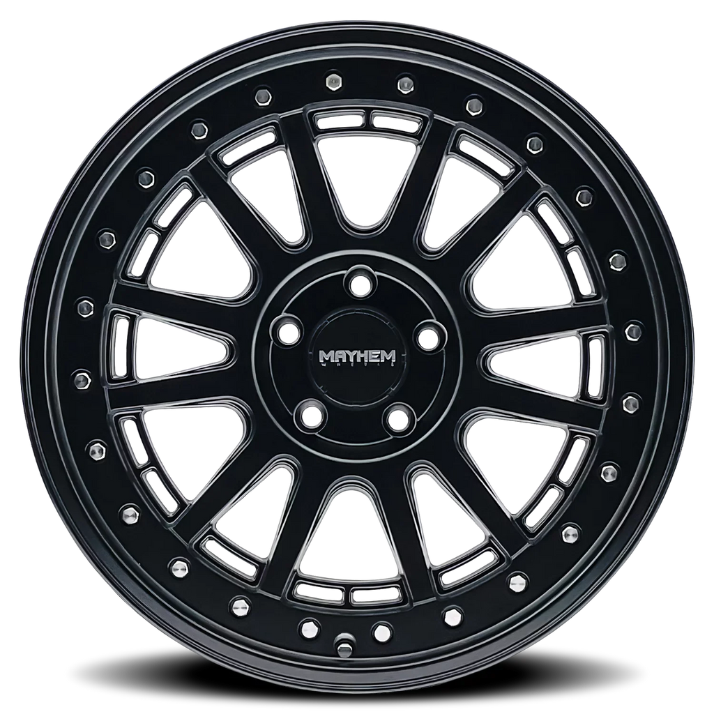 18x9 8305 Compass (18mm) 6x135 Black Wheel Mayhem Matte