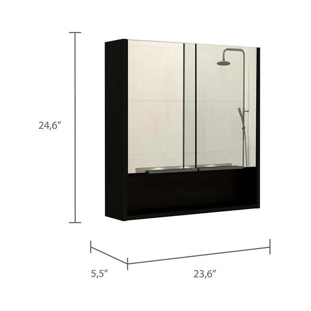 Medicine One 63" Square Cabinet with Set 2-Piece Door & Cabinet Home Linen