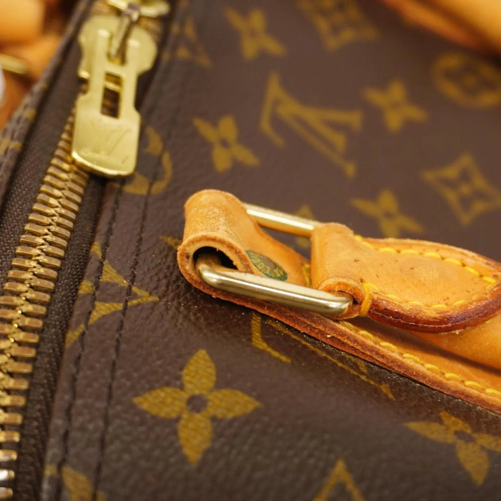 55 Keepall Bag M41424 (Good) Brown Louis Monogram Vuitton Boston Pre-Owned Women's Men's