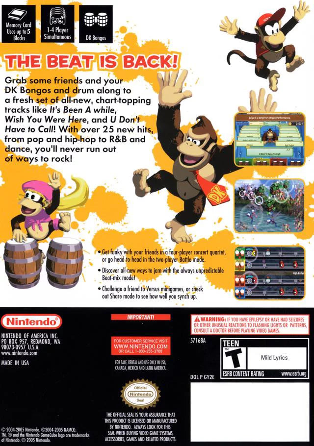 GAMECUBE - Donkey 2 Konga
