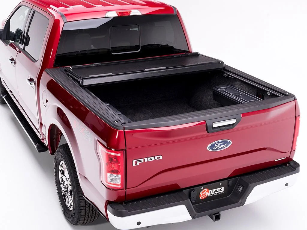 Ford (78.9") F-150 2015 Bed Compatible Cover | 772327 Folding 2020 BAKFlip Truck F1 7" Bed | RealTruck with Hard 6' Tonneau by - BAK