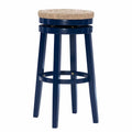 in. - Swivel Rush Stool Natural Natural with Morgan Bar 31 Powell