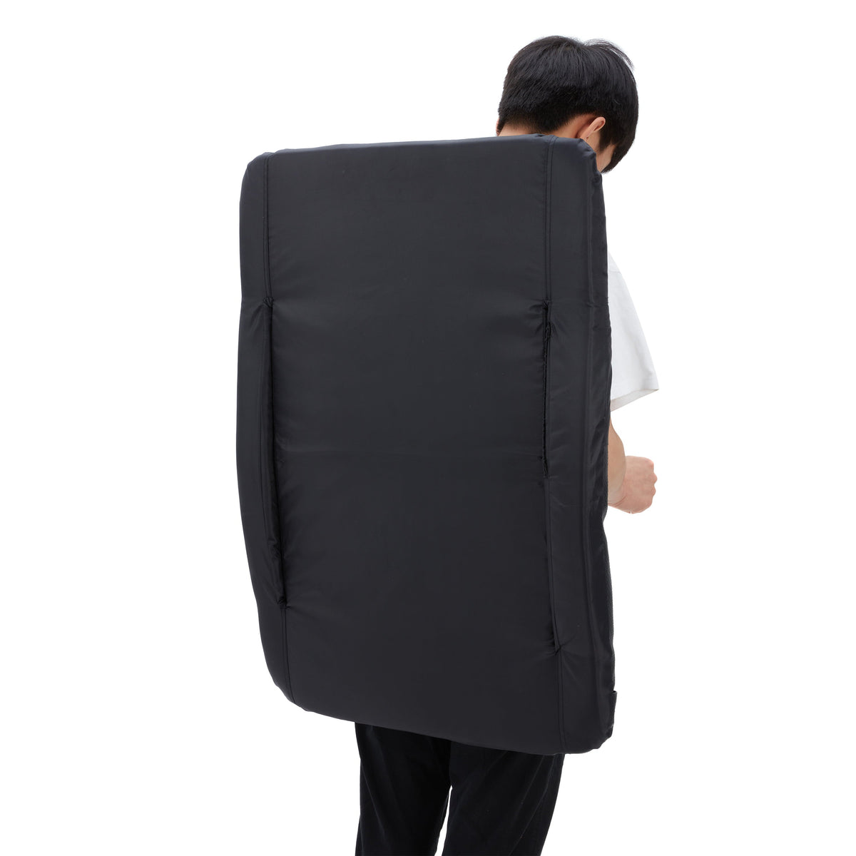 Stadium Black Comfortable Inch Reclining Seat w/Pockets, Jomeed 25 Padded
