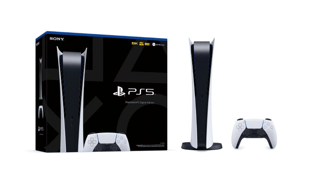 '- PS5 - Version, All Wireless Controller With 5 PS with Console Plus 825GB - Digital Month White Digital PlayStation Membership 3 SSD