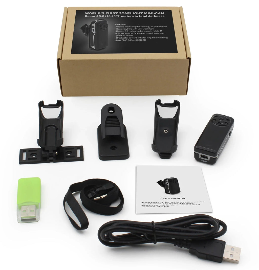 Camcorder Infrared Camera Detect MINI Motion Security Cop Patrol
