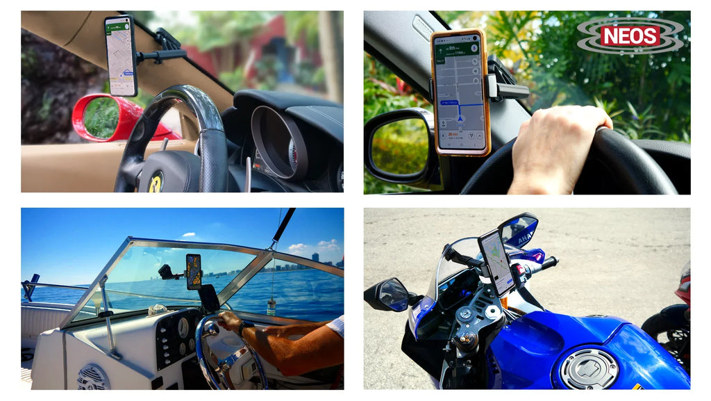 Vehicle Smartphones Phone (Mount Universal Mount NEOS Version Car Samsung, Windshield LG, Magnetic Boat Holder Huawei, and Moto, Best and for D) Nokia, iPhone, Reliable