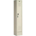 72 Tan Paramount Locker - in. Single 12 Door Assemble - Tier 1 Ready x with to 12 x