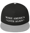 Hat Goth America Bill), (Flat Again Make Black/Grey Hat