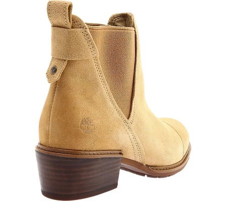Women Timberland (7.5) HS3151 Sutherlin TB0A1SCT Bay Double Beige Gore Chelsea Boot