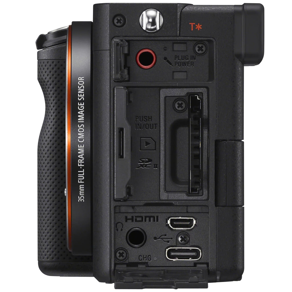 Sony Case and Backpack Bundle a7C Mirrorless Sony F1.8 , Accessories Full-frame Photography Deco Body with Frame Black Software 50mm FE SEL50F18F Gear with Camera ILCE7C/B Full Lens