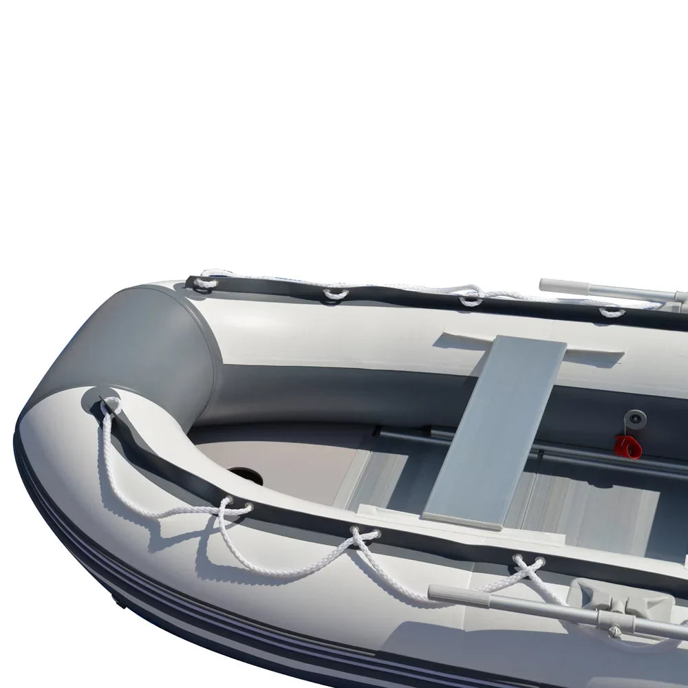 Aluminum 9.8 Boat BRIS Inflatable floor Ft. with Tender Raft Dinghy