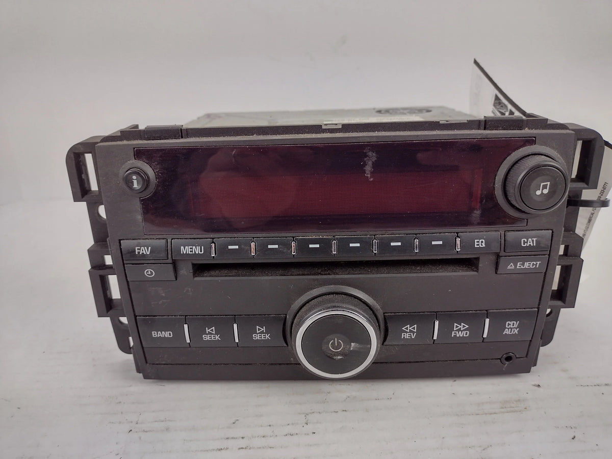 Receiver Description Specific 07 Radio (Good) AM OEM Vehicle FM - - Pre-Owned CD Saturn Outlook In MP3 Verify 08 Fitment