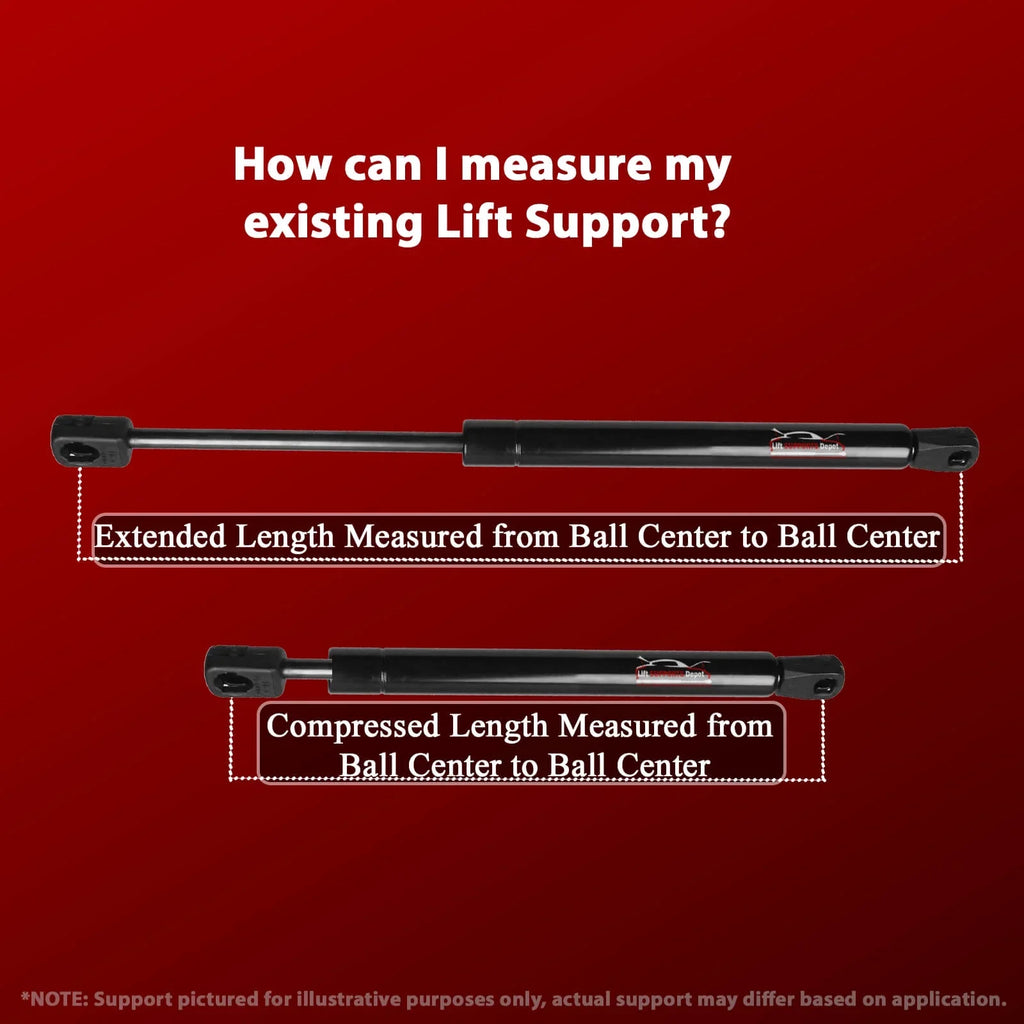 Qty 2 PM3839-a 1996 2002 4Runner Gas 1998 to 2001 - 1999 Fits Depot Pm3839 Supports 2000 Lift 1997 Shock Lift. Liftgate