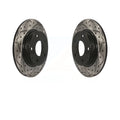 CX-3 For Drilled Mazda Rear CX-30 Slotted Coated Sport KD-100193 Pair Disc Brake 3 Rotors