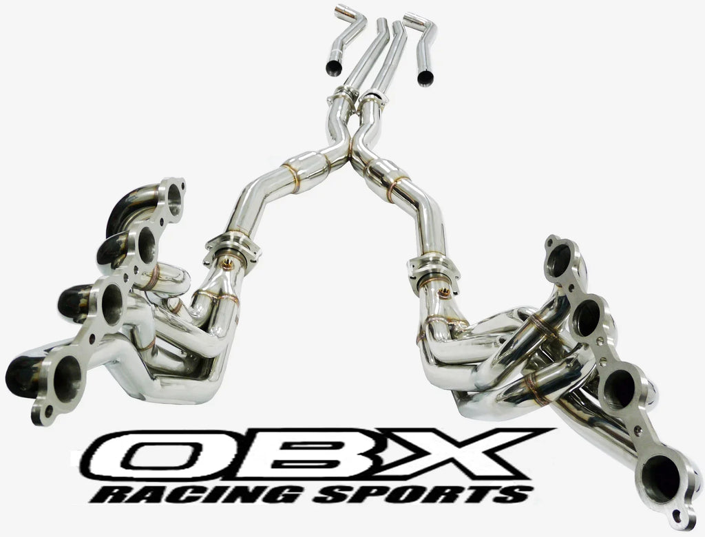 6.2L For CTS-V Tube By OBX-RS Header 09-15 Fitment Cadillac LS9 Long