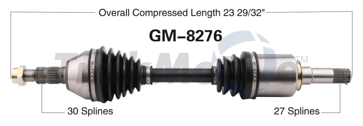 IMPALA, Fits LIMITED CV MALIBU 2016 CHEVROLET 2014-2020 CHEVROLET Axle Shaft select: