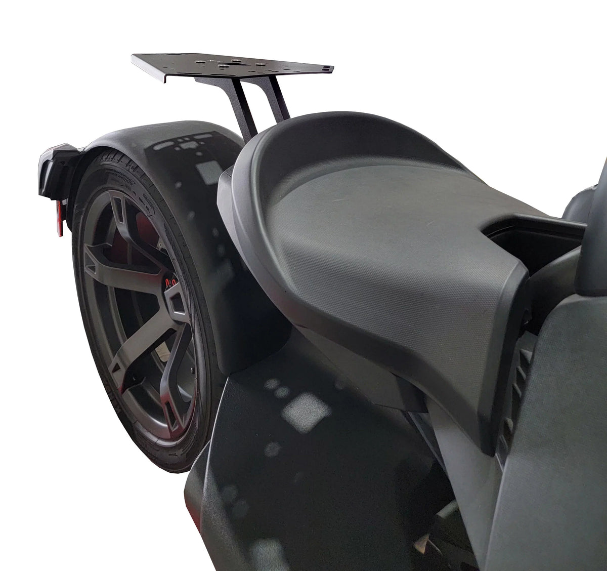 NO MAX Rack MOUNT NEEDED Luggage Black Ryker Can Am
