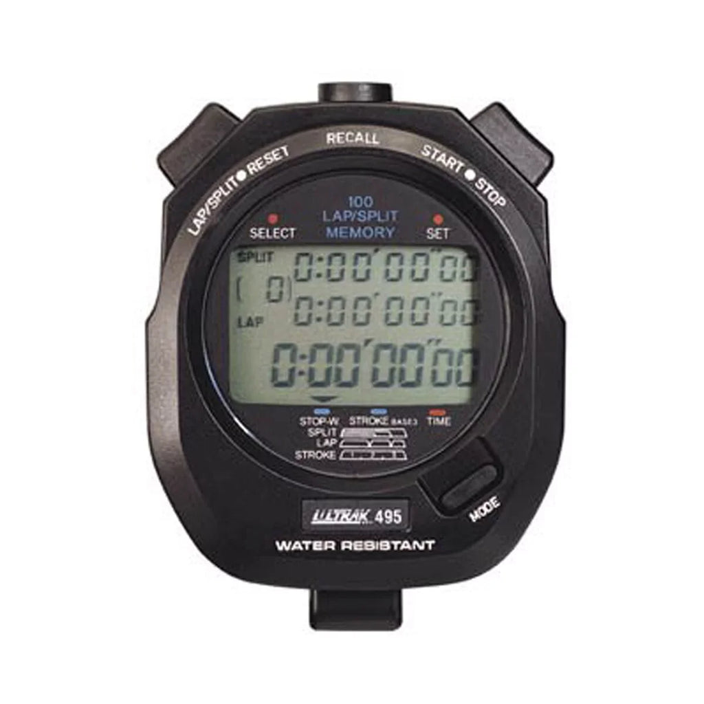 Ultrak Split Stopwatch Black Dual Memory - 495-100