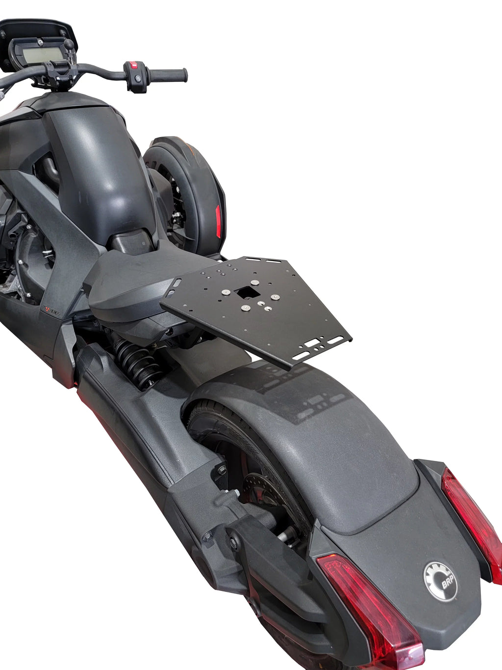 NO MAX Rack MOUNT NEEDED Luggage Black Ryker Can Am